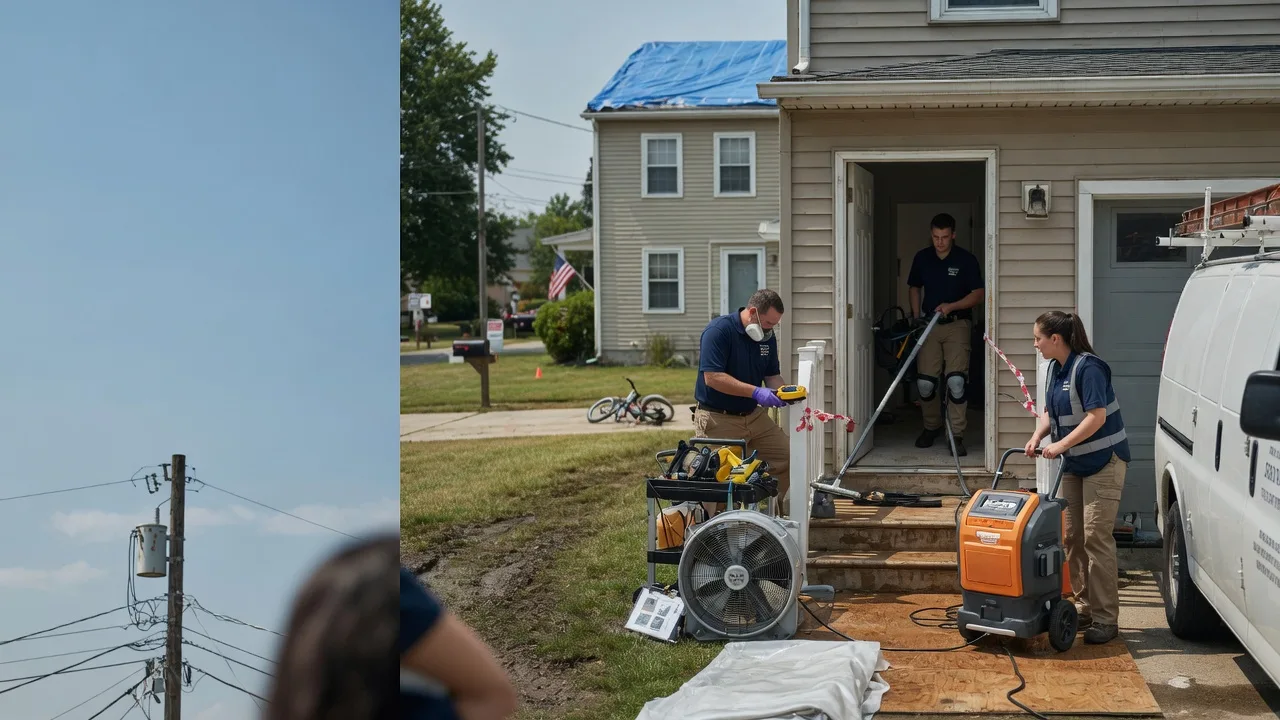 Water Damage Repair in Martinsville, NJ near me